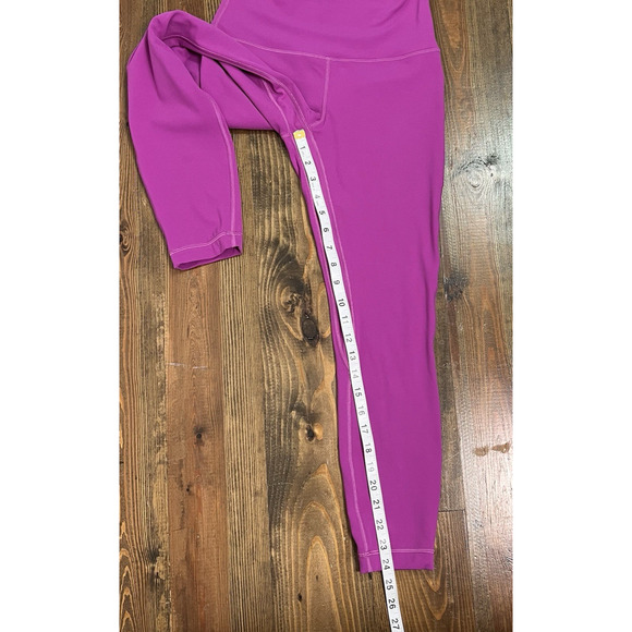 Lululemon Align High-Rise Pant 25" Magenta Purple Size 6 - Picture 4 of 5